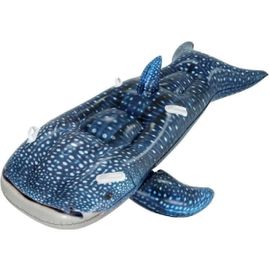 Bestway Bouée Gonflable Chevauchable Whaletastic Wonders?. 190 X 132 Cm. 2 Places. 90 Kg Max. 3 Ans Et +