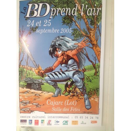 Boube. Affiche Festival Cajarc 2005