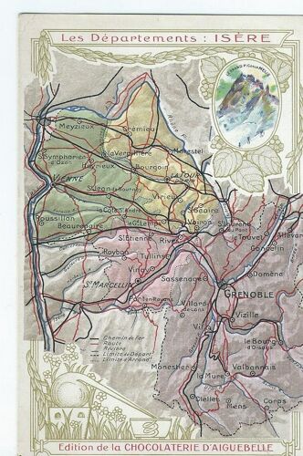 " Chocolaterie D'aiguebelle Départements L'isère"