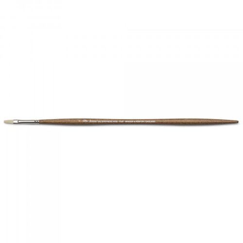 Pinceau Peinture À L'huile Plat Winsor Et Newton N°1