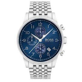 Montre Homme Hugo Boss Navigator 1513498 Argent