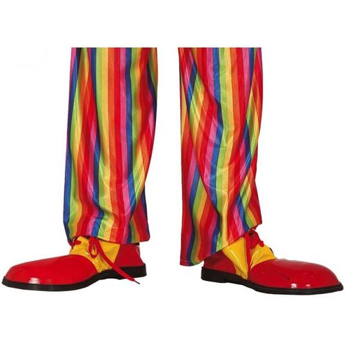 Chaussures De Clown Rouge Et Jaune