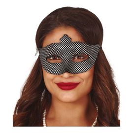 Masque Classique Noir Et Argent