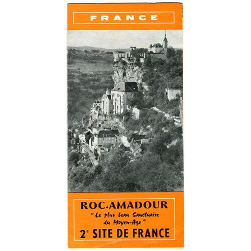 Dépliant - Roc- Amadour / Grottes De Lacave 
