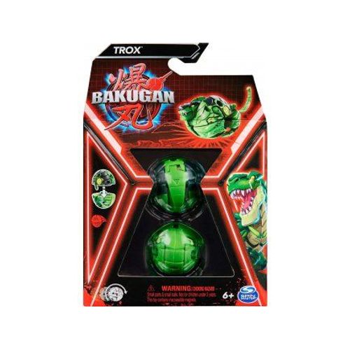 Coffret Bakugan Battle League : 1 Boule Verte Trox + 1 Carte Tigre Offerte - Set Garçon