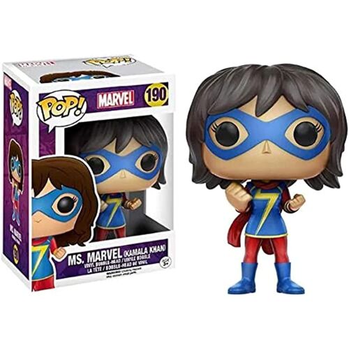 Figurine Funko Pop Ms. Marvel (Kamala Khan) - Marvel - N°190