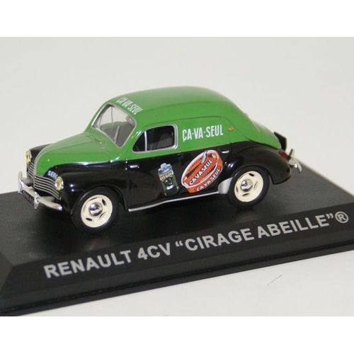 Altaya Camionnette D Antan Renault 4cv Le Cirage Ça Va Tout Seul Avec Fascicule N 46-Altaya