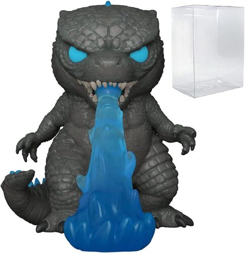 Godzilla Vs Kong Godzilla Heat Ray Figurine En Vinyle Avec Étui De Protection Compatible Disponible En Stock Box