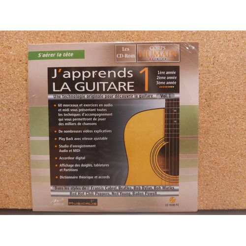 J'apprends La Guitare 1. Cd-Rom