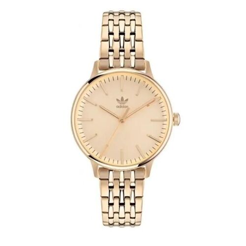 Montre Mixte - Adidas - Aosy22066 - Acier Doré - Étanchéité 5 Atm - Affichage Analogique