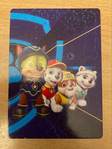 (4100) Carte Panini 94 Pat Patrouille 