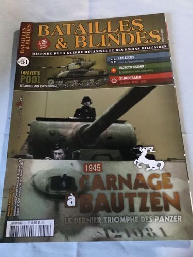 Magazine Batailles Et Blindes N°51