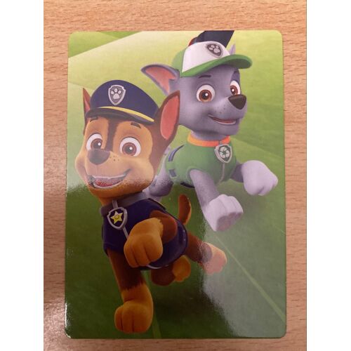 (3890) Carte Panini 4 Pat Patrouille