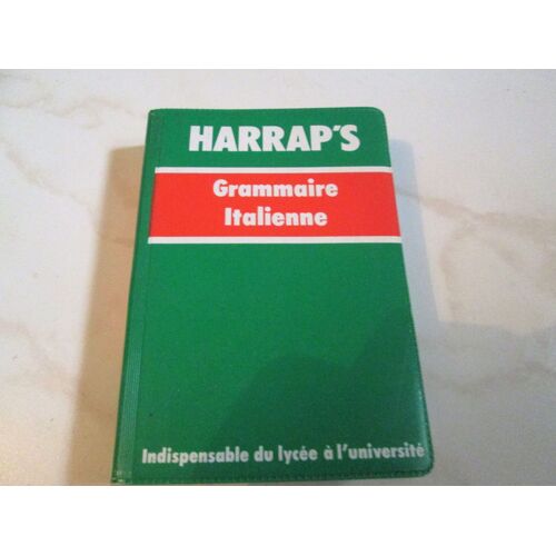 Harrap/Grammaire Italien