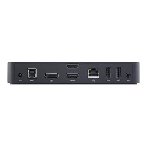 Dell D3100 - Station d'accueil - USB - 2 x HDMI, DP - 1GbE - avec 3 ans de service Advanced Exchange - Etats-Unis - pour Inspiron 15 Gaming 7567; Latitude 3350, E5270, E5460, E5470, E5570, E7270...