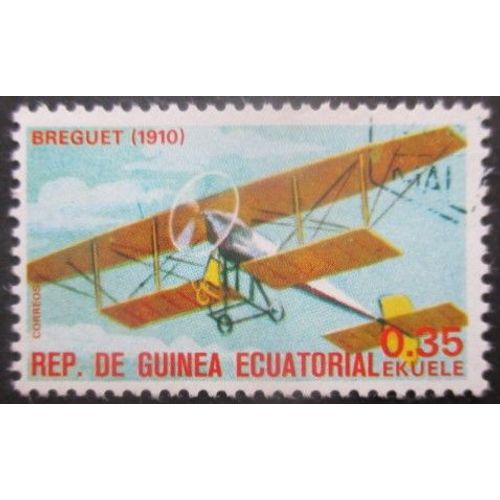 Guinee Equatoriale Avion Oblitéré