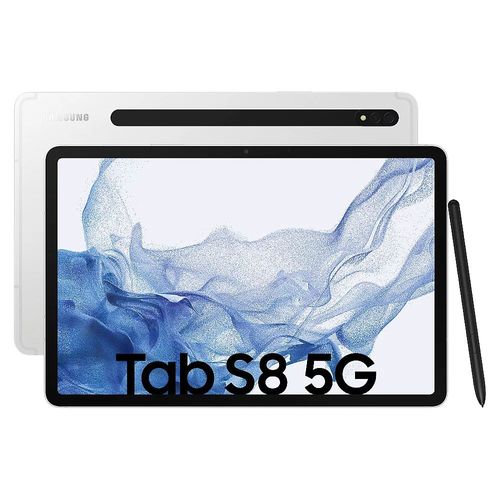 Tablette Samsung Galaxy Tab S8 5G 128 Go 11 pouces Argent