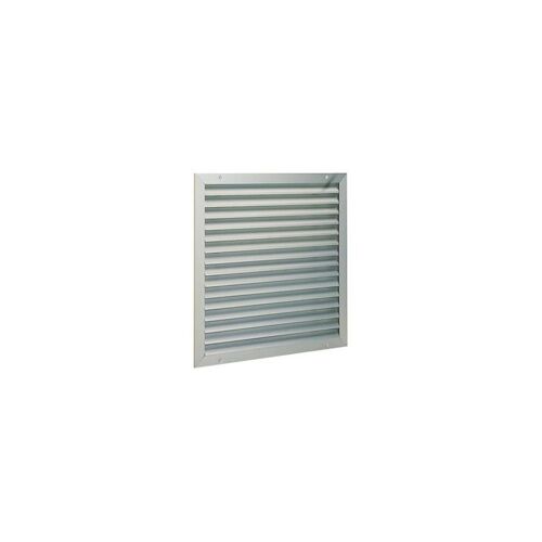 Grille extérieure murale en alu anodisé pour air neuf vicié AWA 251 300x300mm