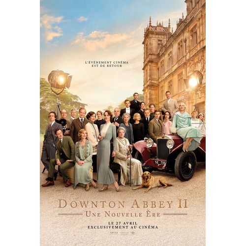 Affiche Officiel Cinema Film Downton Abbey 2 Nouvelle Ere Pf