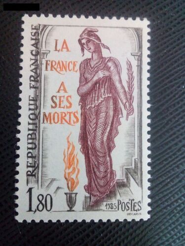 Timbre France (Yt 2389 ) 1985 65e Anniversaire De L'inhumation Du Soldat Inconnu