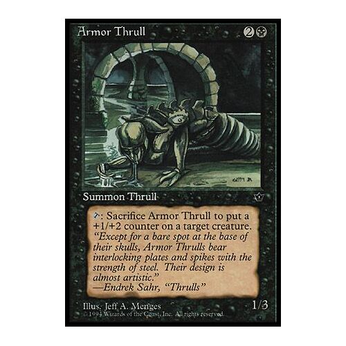 Mtg - Armor Thrull (Version 3) (Fallen Empires) Com - Anglais