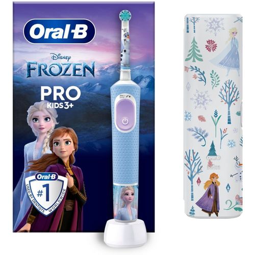 Brosse À Dents Électrique Oral-B Vitality Pro Kids Frozen + Etui De Voyag