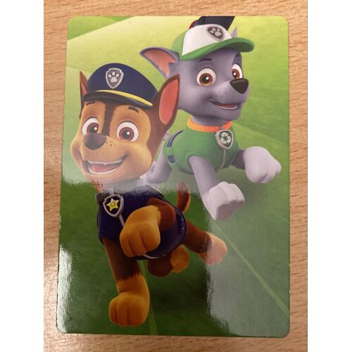 (3914) Carte Panini 4 Pat Patrouille