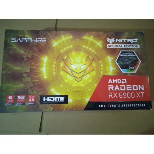 AMD RX 6900 XT SAPPHIRE NITRO+ RADEON SE GAMING OC 16GB GDDR6