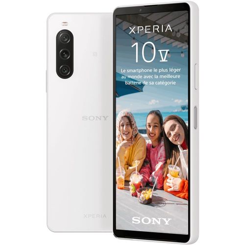 Smartphone Sony Xperia 10 V Blanc 5G