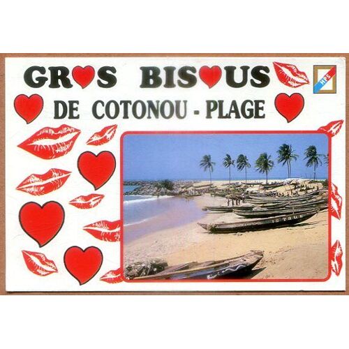 Carte Postale - Plage De Cotonou - Bénin