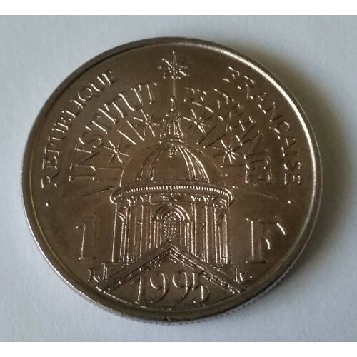 Pièce 1 Franc Institut Des Sciences Et Arts