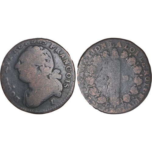 France - 1791 - 12 Deniers Au Faisceau Type Francois - Limoges (I) - Fm02d7