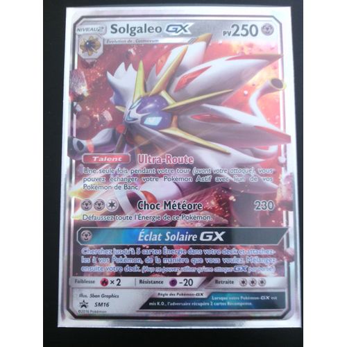 Pokémon - Sm16/100 - Solgaleo Gx - Gx