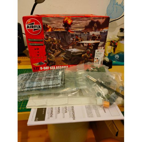 Maquette Militaire Airfix 1/72 : D-Day Sea Assault-Airfix