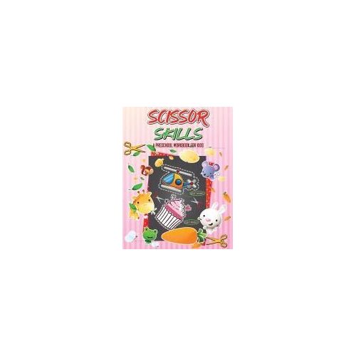 Scissor Skills Preschool Workbook For Kids