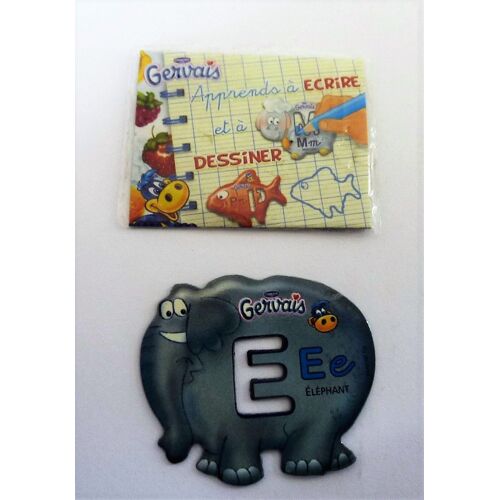  Alphabet Animaux Gervais (Magnets) Lettre E