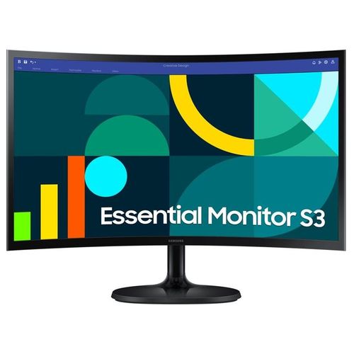 Samsung S24D360GAU - S36GD Series - écran LED - incurvé - 24" - 1920 x 1080 Full HD (1080p) @ 100 Hz - VA - 250 cd/m² - 3000:1 - 4 ms - HDMI, VGA - noir