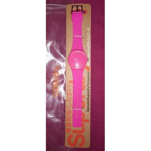 Montre Rose Superdry