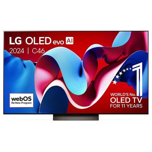 LG OLED65C46LA - 65" C4 Series TV OLED - OLED evo - Smart TV - webOS - 4K UHD (2160p) 3840 x 2160 - HDR