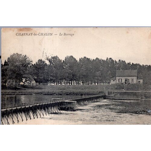 Carte Postale De Charnay Les Châlon (Saône Et Loire) Le Barrage