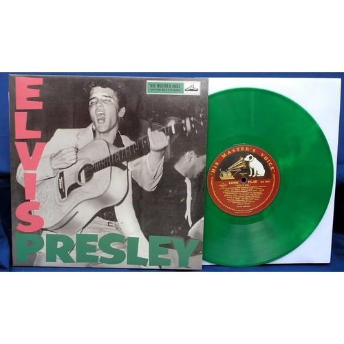 25 Cm 33 Tours Vinyl Vert Hmv Rock And Roll N°1