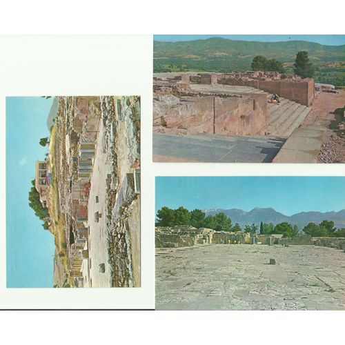 Site De Phaestos 3 Cartes Postales