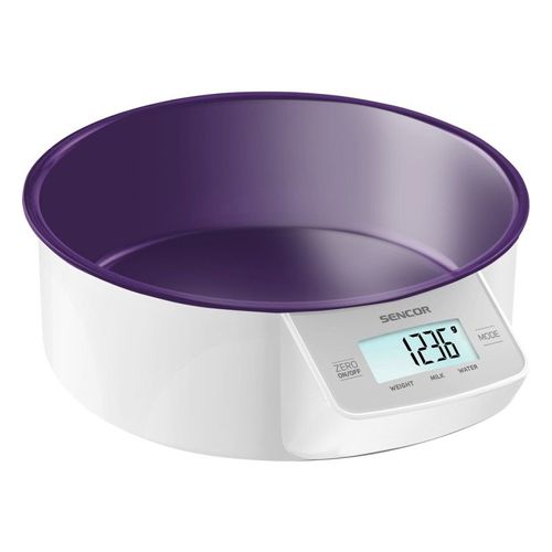 Sencor 40026941 Sks 4004vt Balance De Cuisine Avec Plateau Violet