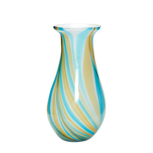 Vase en verre multicolore Kaleido - Taille unique