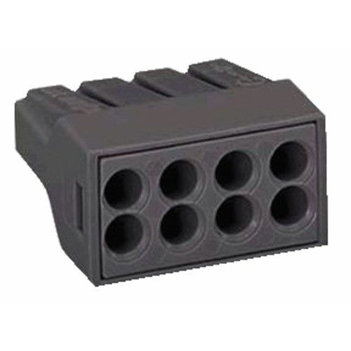 Borne de connexion - automatique - 773 - pour fils souples et rigides - 8 x 1-2,5 mm2 WAGO