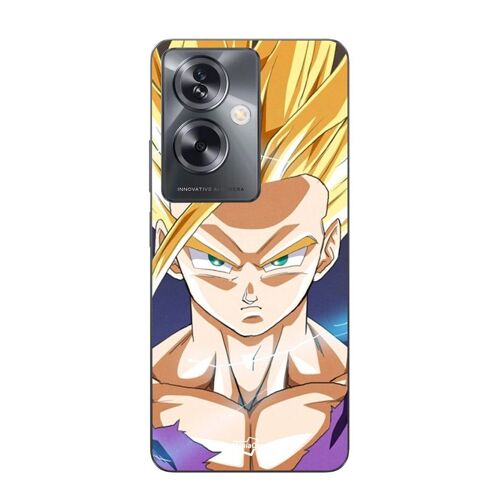 Coque Oppo A79 5g Dragon Ball Z Sangoku Cheveux Blonds