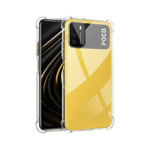 Coque silicone transparente antichoc pour Poco M3