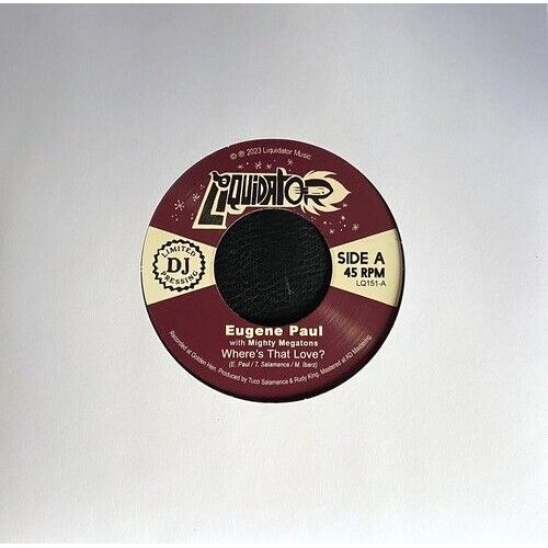 Paul,Eugene & Mighty Megatons - Where Is That Love? [7-Inch Single] Spain - Import