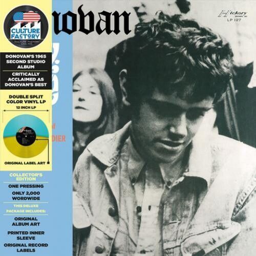 Donovan - Fairytale - Light Blue & Yellow Vinyl [Vinyl] Blue, Colored Vinyl, Yel