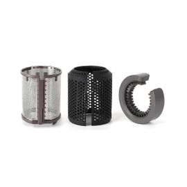 Filtre intérieur de sèche-cheveux + cage de filtre extérieure pour les modèles de sèche-cheveux HD01 HD03 HD08, avec nettoyage du filtre